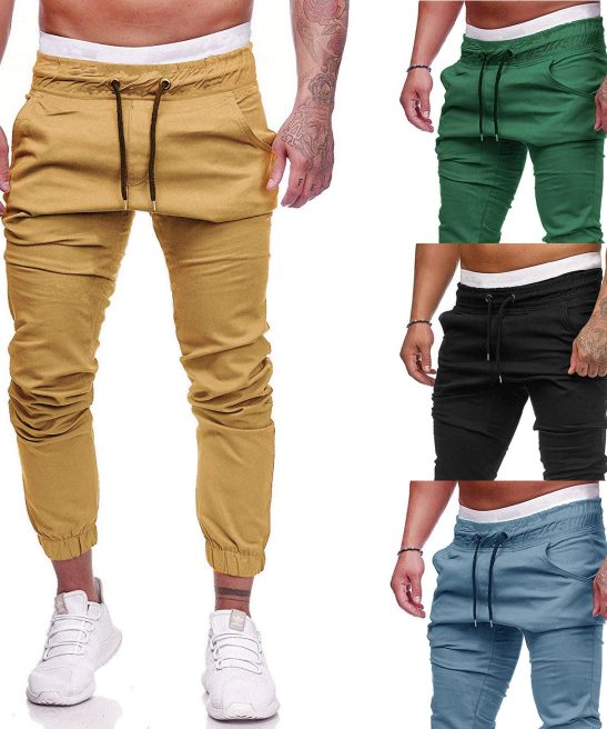 New Men's Exercise Casual Pants